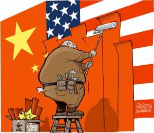 China debt cartoon
